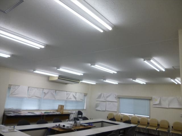 LED照明の施工例 その1